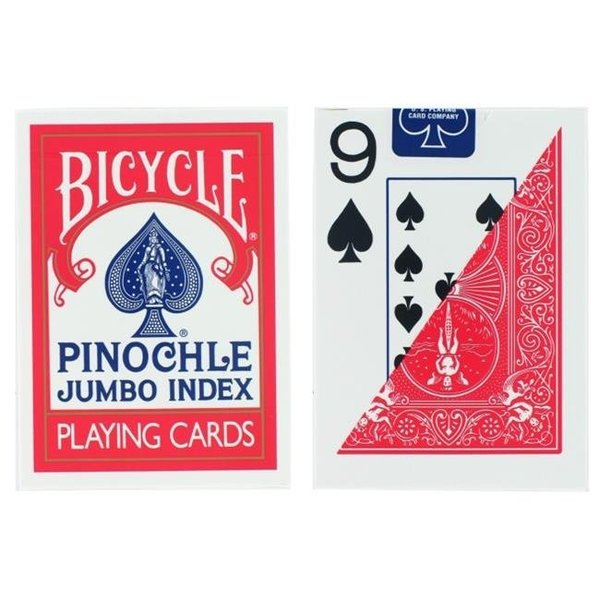 United States Playing Card United States Playing Cards Bicycle Jumbo Pinochle Playing Cards  1001023 1001023